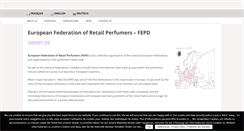 Desktop Screenshot of fepd.eu
